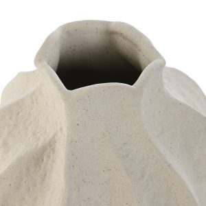 Jarra Branca - Textura Bonita jarra em porcelana texturada branca