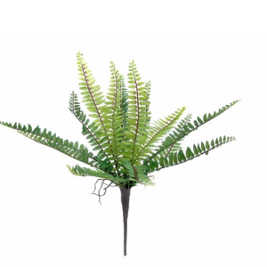 Pé de Flor – Ramo de Fetos Pé de folhagem verde Artificial com toque e aspeto natural