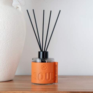 Ambientador Mikado Couro - Laranja Ambientador que além da maravilhosa fragrância, tem um design muito original. 140 ML