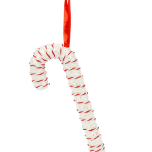 Pendente Bengala Vermelho - 24 cms bonito pendente para árvore de natal