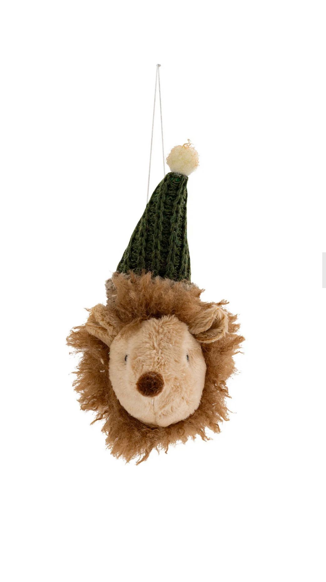 Pendente Cabeça Ouriço com Gorro