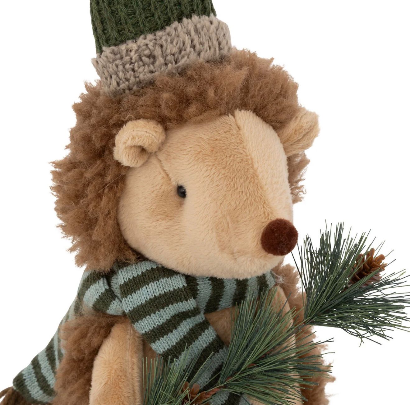 Peluche Ouriço com Gorro e Cachecol - 61 cms