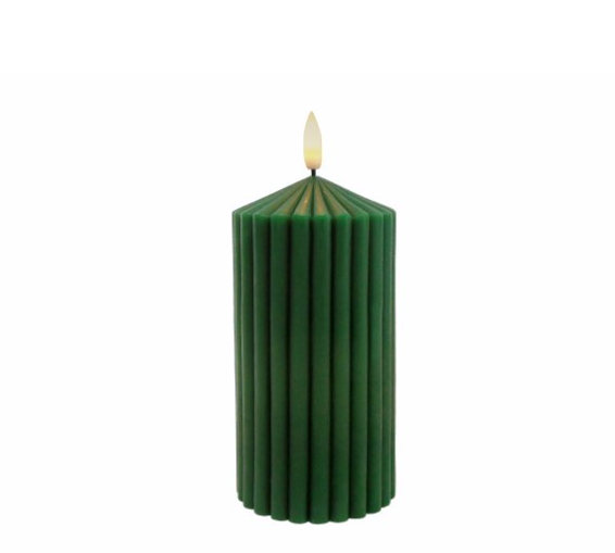 Vela Cera - Led (Verde)