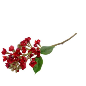 Pé de Flor – Vermelho Pé de folor Artificial com toque e aspeto natural