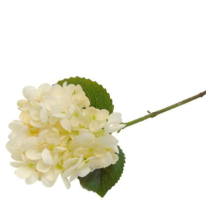 Pé de Flor – Hortência Bege Bonito e elegante pé de flor artificial com aspeto e toque natural