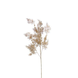 Pé de Folhagem Dourado/Champanhe - 1 Bonito pé de flor em dourado champanhe, artificial