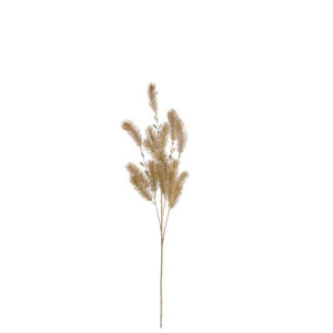 Pé de Folhagem Dourado/Champanhe – 2 Bonito pé de flor em dourado champanhe, artificial