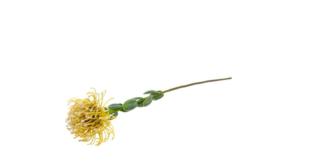 Pé de Flor Artificial – Bege Amarelado