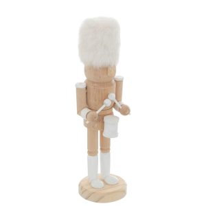 Figura Soldado de Chumbo Madeira Bonito soldadinho de madeira