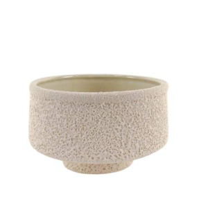 Jarra Creme Texturada – Mod. 2 Bonita Jarra/Taça com textura