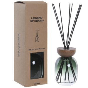 Ambientador Mikado - 500 ML Bonito e elegante ambientador mikado em vidro e madeira Fragrância fresca