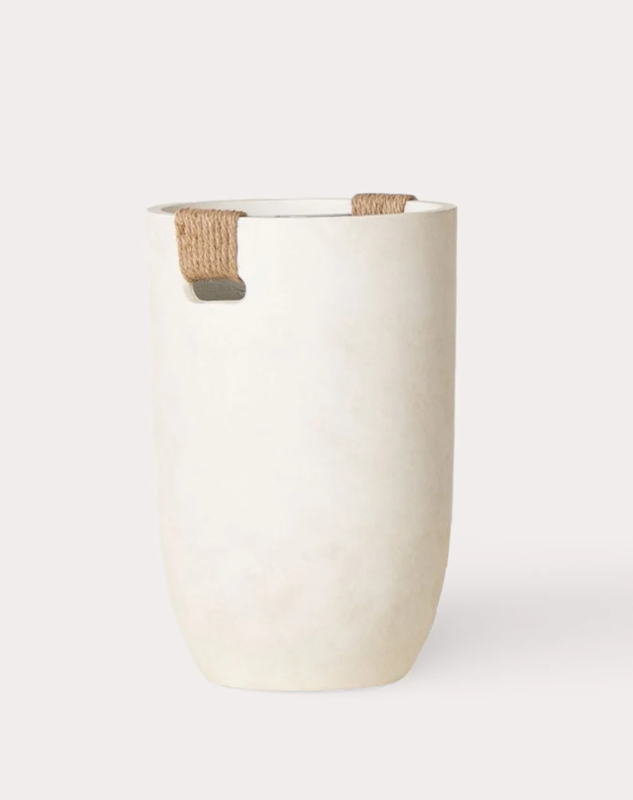 Vaso Alto Cimento e Corda