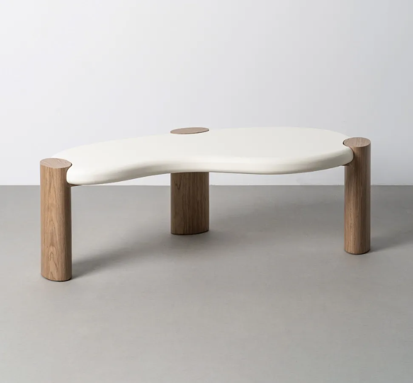 Mesa Centro Orgânica MDF
