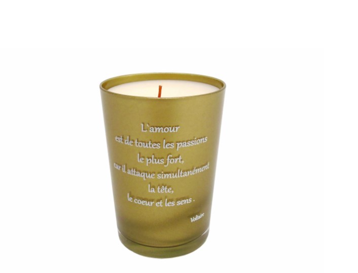 Vela Fragrância – Poema Voltaire