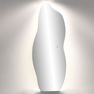 Espelho Orgânico com Led Bonito e original espelho com led num formato diferenciado
